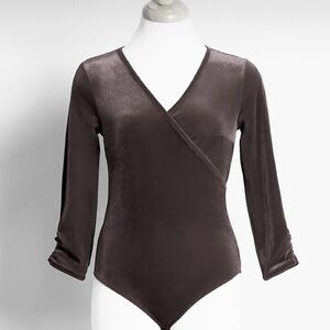 NWT ModCloth Suits You Well Velvet Bodysuit Sz 2X